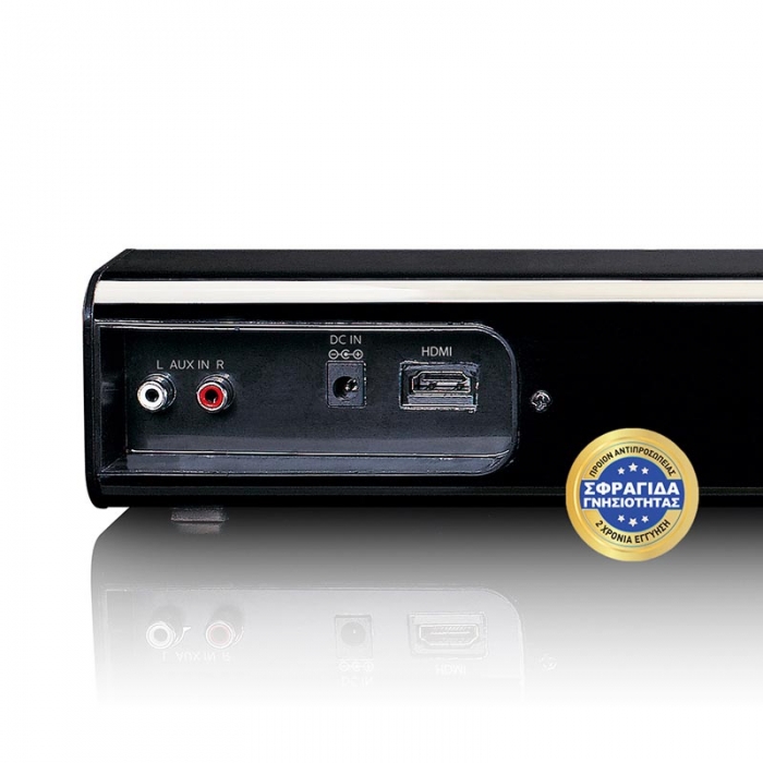 Soundbar 40 W 2. 0 Με Τηλεχειριστήριο Μαύρη